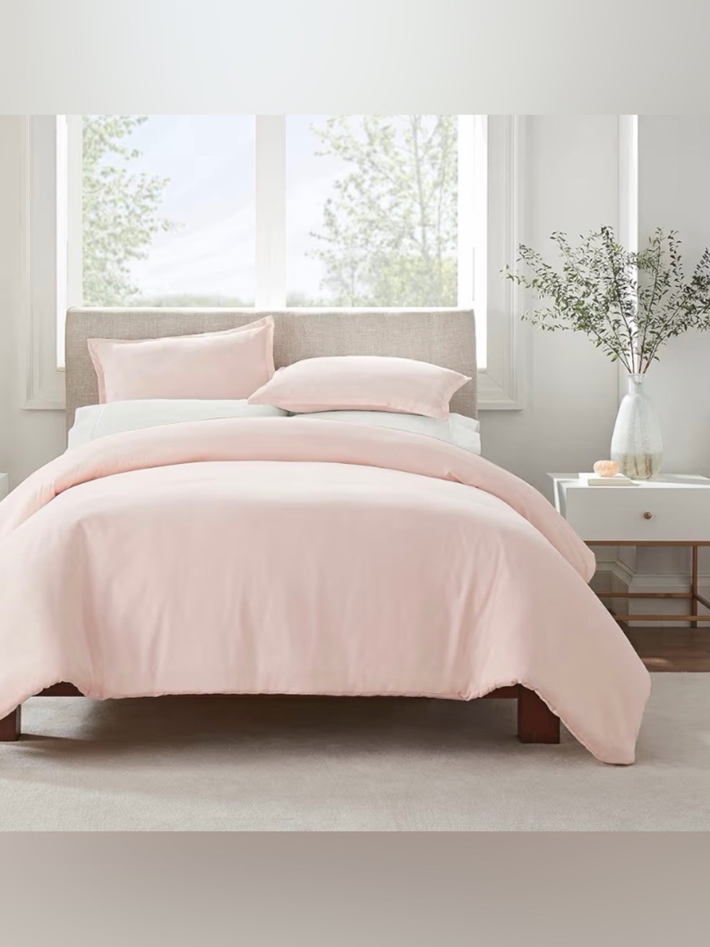 🌙 UP2B SERTA Simply Clean 2 Piece Hypoallergenic Duvet Cover Set